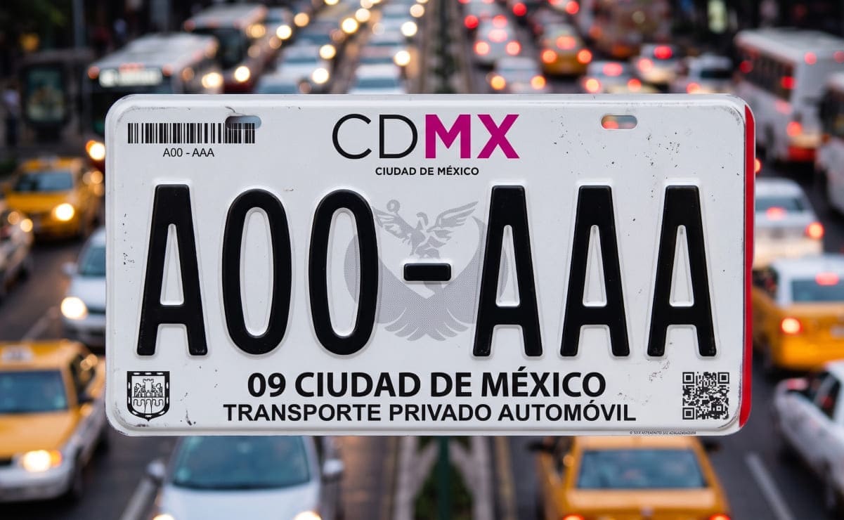 ¿Compraste un auto nuevo? Así puedes tramitar las placas en línea en CDMX 